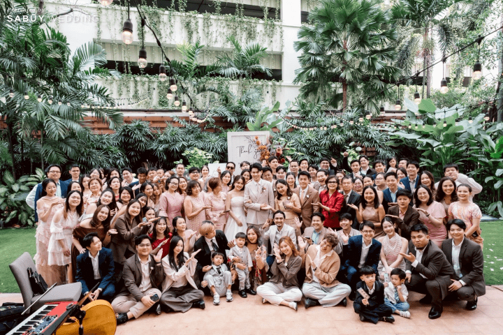  รีวิวงานแต่งในสวนสไตล์ Garden Art จากภาพวาดฝีมือเจ้าสาว @ Marriott Executive Apartments Sukhumvit Park Bangkok