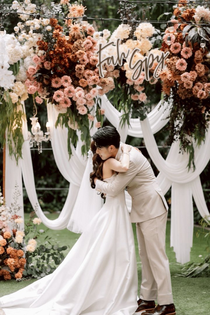  รีวิวงานแต่งในสวนสไตล์ Garden Art จากภาพวาดฝีมือเจ้าสาว @ Marriott Executive Apartments Sukhumvit Park Bangkok