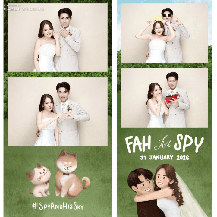  รีวิวงานแต่งในสวนสไตล์ Garden Art จากภาพวาดฝีมือเจ้าสาว @ Marriott Executive Apartments Sukhumvit Park Bangkok