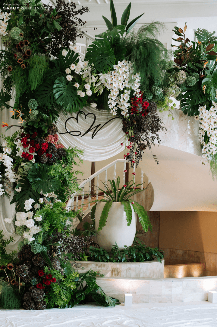  รีวิวงานแต่งสไตล์ Warm Elegance ของคู่รักไทย-อเมริกัน พร้อมวิวแม่น้ำเจ้าพระยาจาก Riverside Lounge @ Shangri-La Hotel, Bangkok