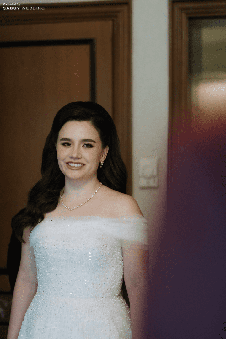  รีวิวงานแต่งสไตล์ Warm Elegance ของคู่รักไทย-อเมริกัน พร้อมวิวแม่น้ำเจ้าพระยาจาก Riverside Lounge @ Shangri-La Hotel, Bangkok