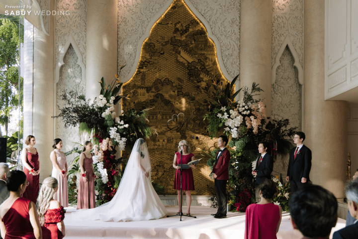  รีวิวงานแต่งสไตล์ Warm Elegance ของคู่รักไทย-อเมริกัน พร้อมวิวแม่น้ำเจ้าพระยาจาก Riverside Lounge @ Shangri-La Hotel, Bangkok