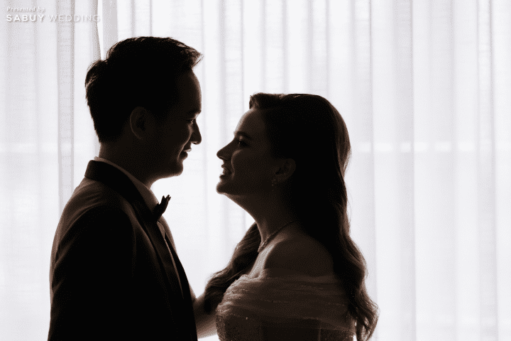  รีวิวงานแต่งสไตล์ Warm Elegance ของคู่รักไทย-อเมริกัน พร้อมวิวแม่น้ำเจ้าพระยาจาก Riverside Lounge @ Shangri-La Hotel, Bangkok