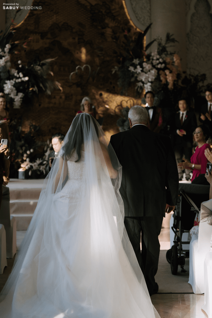  รีวิวงานแต่งสไตล์ Warm Elegance ของคู่รักไทย-อเมริกัน พร้อมวิวแม่น้ำเจ้าพระยาจาก Riverside Lounge @ Shangri-La Hotel, Bangkok