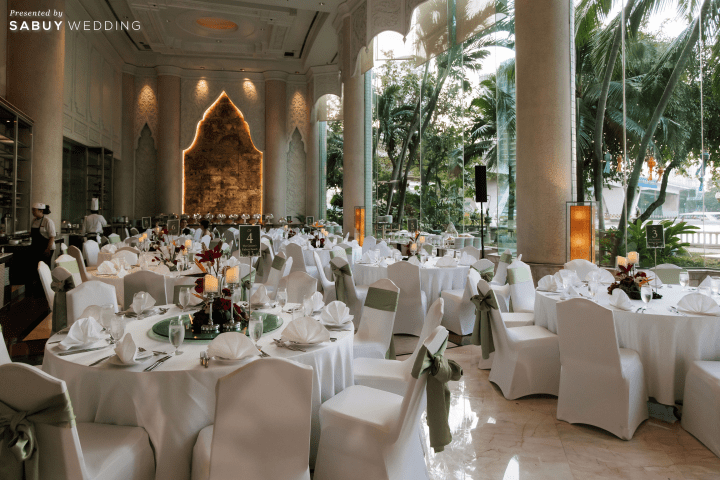  รีวิวงานแต่งสไตล์ Warm Elegance ของคู่รักไทย-อเมริกัน พร้อมวิวแม่น้ำเจ้าพระยาจาก Riverside Lounge @ Shangri-La Hotel, Bangkok