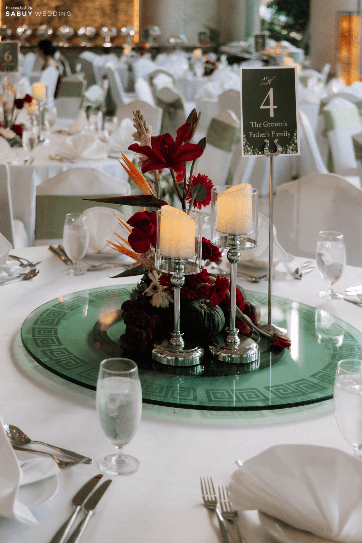  รีวิวงานแต่งสไตล์ Warm Elegance ของคู่รักไทย-อเมริกัน พร้อมวิวแม่น้ำเจ้าพระยาจาก Riverside Lounge @ Shangri-La Hotel, Bangkok