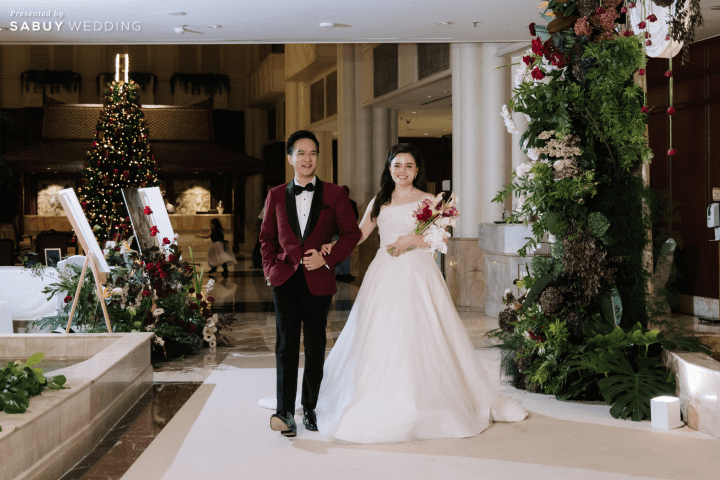  รีวิวงานแต่งสไตล์ Warm Elegance ของคู่รักไทย-อเมริกัน พร้อมวิวแม่น้ำเจ้าพระยาจาก Riverside Lounge @ Shangri-La Hotel, Bangkok