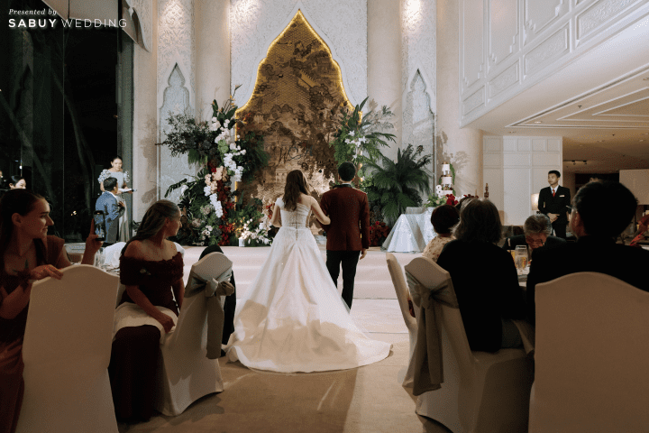  รีวิวงานแต่งสไตล์ Warm Elegance ของคู่รักไทย-อเมริกัน พร้อมวิวแม่น้ำเจ้าพระยาจาก Riverside Lounge @ Shangri-La Hotel, Bangkok