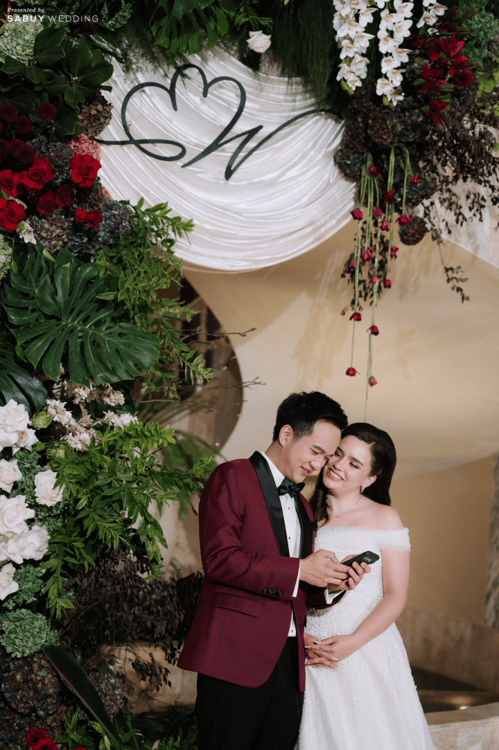  รีวิวงานแต่งสไตล์ Warm Elegance ของคู่รักไทย-อเมริกัน พร้อมวิวแม่น้ำเจ้าพระยาจาก Riverside Lounge @ Shangri-La Hotel, Bangkok