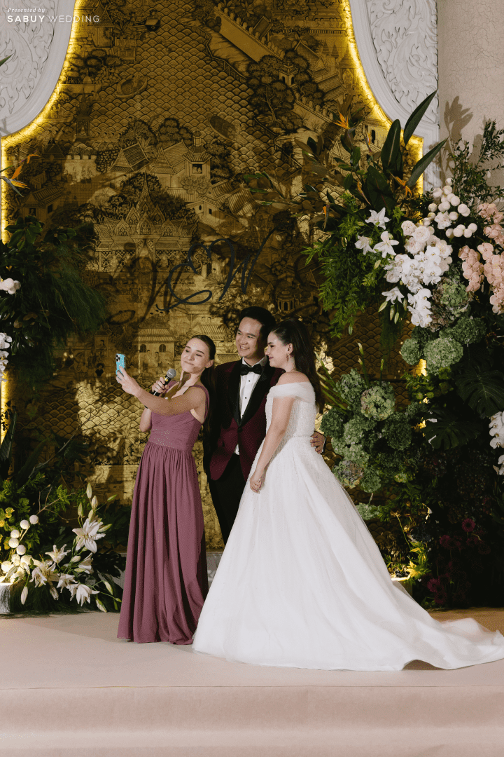  รีวิวงานแต่งสไตล์ Warm Elegance ของคู่รักไทย-อเมริกัน พร้อมวิวแม่น้ำเจ้าพระยาจาก Riverside Lounge @ Shangri-La Hotel, Bangkok