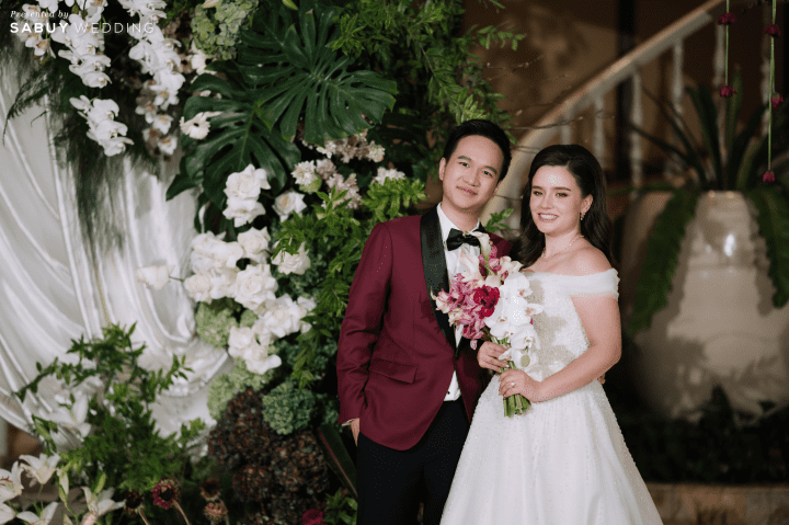  รีวิวงานแต่งสไตล์ Warm Elegance ของคู่รักไทย-อเมริกัน พร้อมวิวแม่น้ำเจ้าพระยาจาก Riverside Lounge @ Shangri-La Hotel, Bangkok