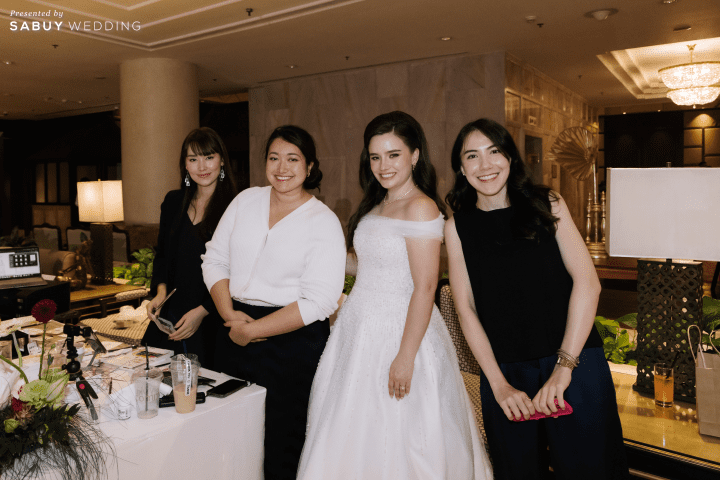  รีวิวงานแต่งสไตล์ Warm Elegance ของคู่รักไทย-อเมริกัน พร้อมวิวแม่น้ำเจ้าพระยาจาก Riverside Lounge @ Shangri-La Hotel, Bangkok