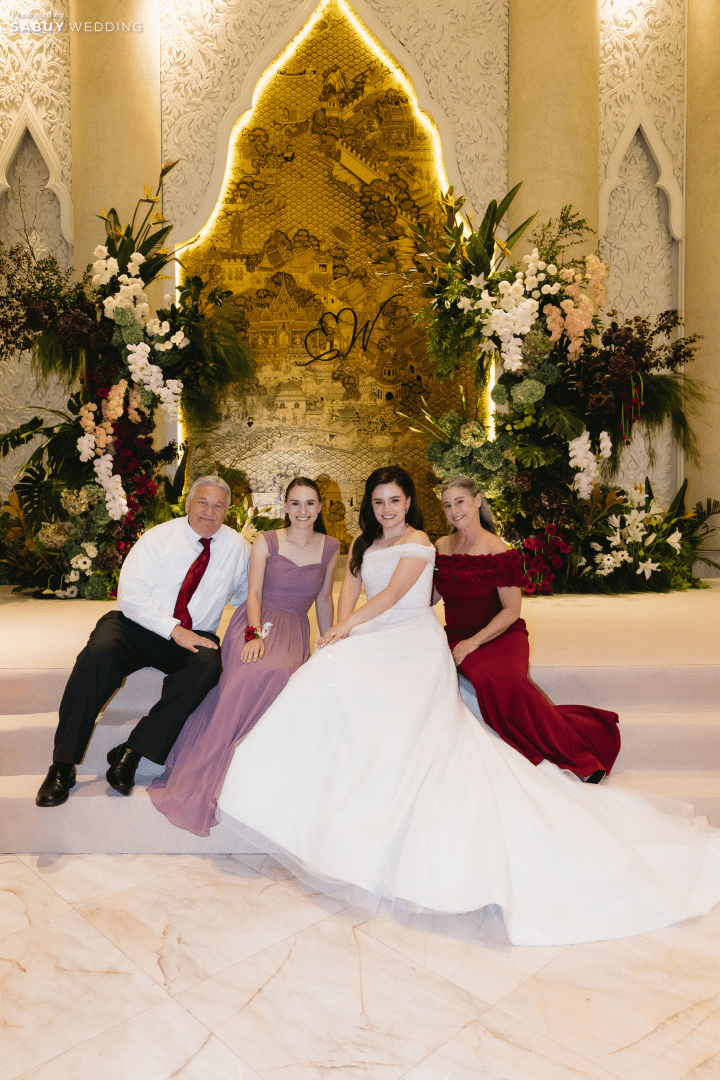  รีวิวงานแต่งสไตล์ Warm Elegance ของคู่รักไทย-อเมริกัน พร้อมวิวแม่น้ำเจ้าพระยาจาก Riverside Lounge @ Shangri-La Hotel, Bangkok