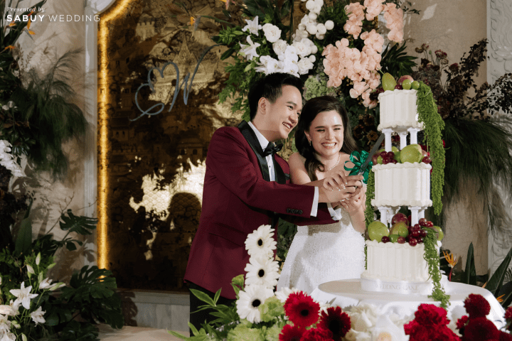 รีวิวงานแต่งสไตล์ Warm Elegance ของคู่รักไทย-อเมริกัน พร้อมวิวแม่น้ำเจ้าพระยาจาก Riverside Lounge @ Shangri-La Hotel, Bangkok