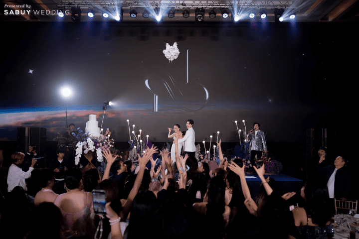 รีวิวงานแต่งธีม Shine like a Universe ที่เต็มไปด้วยประกายของ Butterfly Nebula @ Conrad Bangkok