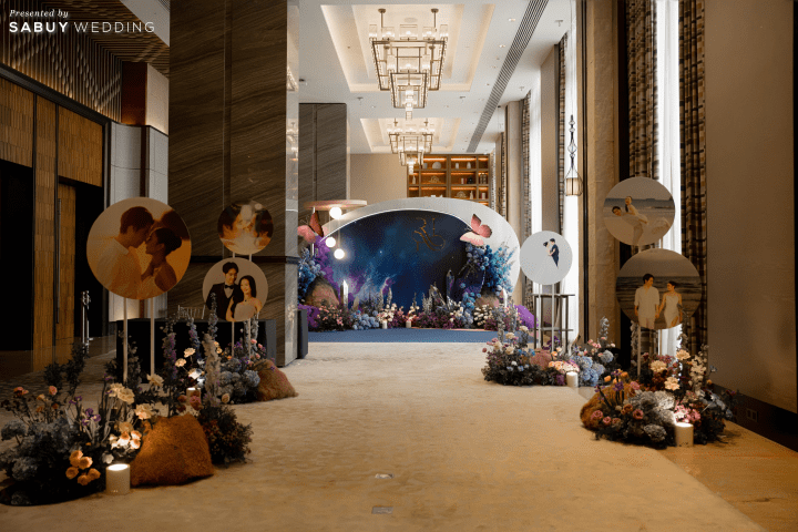 รีวิวงานแต่งธีม Shine like a Universe ที่เต็มไปด้วยประกายของ Butterfly Nebula @ Conrad Bangkok