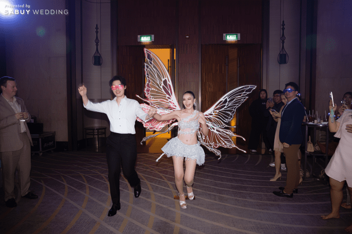 รีวิวงานแต่งธีม Shine like a Universe ที่เต็มไปด้วยประกายของ Butterfly Nebula @ Conrad Bangkok