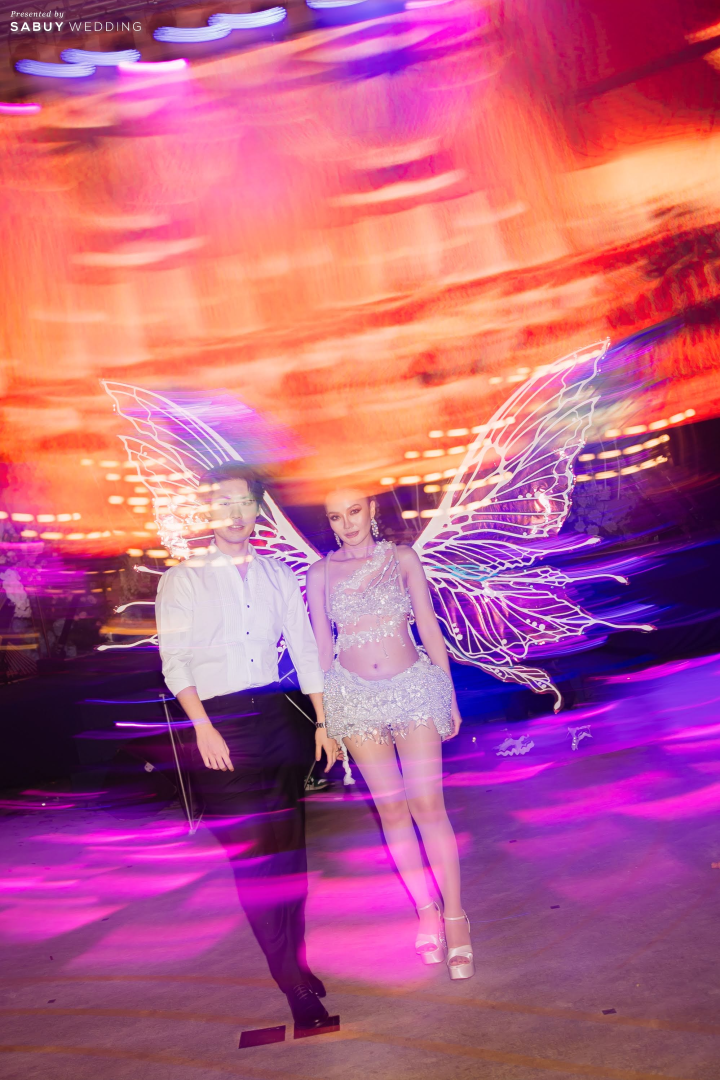 รีวิวงานแต่งธีม Shine like a Universe ที่เต็มไปด้วยประกายของ Butterfly Nebula @ Conrad Bangkok