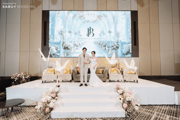  รีวิวงานแต่ง Floral & Fresh ฟีลสวนดอกไม้ พร้อมไฮไลต์ “ตู้คีบตุ๊กตา” สุดน่ารัก @ Chatrium Grand Bangkok