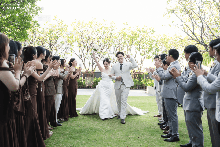  รีวิวงานแต่ง Floral & Fresh ฟีลสวนดอกไม้ พร้อมไฮไลต์ “ตู้คีบตุ๊กตา” สุดน่ารัก @ Chatrium Grand Bangkok