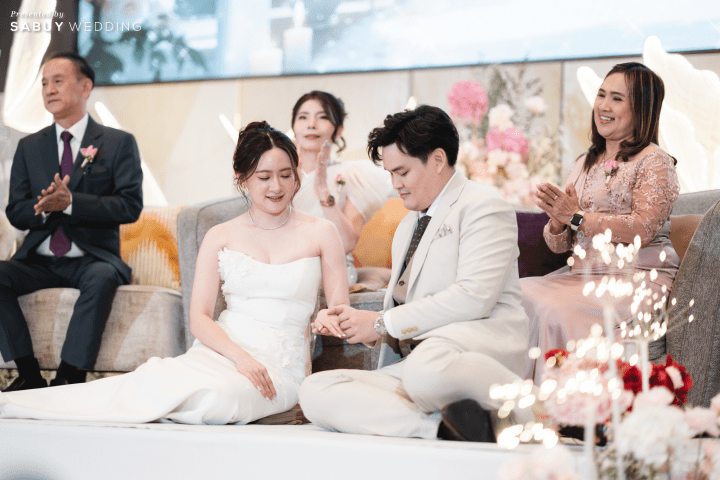  รีวิวงานแต่ง Floral & Fresh ฟีลสวนดอกไม้ พร้อมไฮไลต์ “ตู้คีบตุ๊กตา” สุดน่ารัก @ Chatrium Grand Bangkok