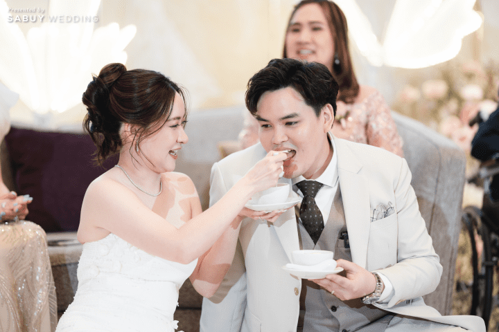  รีวิวงานแต่ง Floral & Fresh ฟีลสวนดอกไม้ พร้อมไฮไลต์ “ตู้คีบตุ๊กตา” สุดน่ารัก @ Chatrium Grand Bangkok