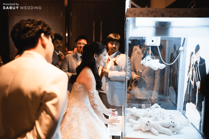  รีวิวงานแต่ง Floral & Fresh ฟีลสวนดอกไม้ พร้อมไฮไลต์ “ตู้คีบตุ๊กตา” สุดน่ารัก @ Chatrium Grand Bangkok