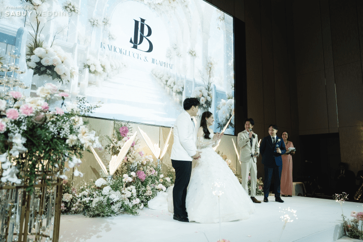  รีวิวงานแต่ง Floral & Fresh ฟีลสวนดอกไม้ พร้อมไฮไลต์ “ตู้คีบตุ๊กตา” สุดน่ารัก @ Chatrium Grand Bangkok