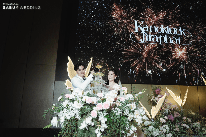  รีวิวงานแต่ง Floral & Fresh ฟีลสวนดอกไม้ พร้อมไฮไลต์ “ตู้คีบตุ๊กตา” สุดน่ารัก @ Chatrium Grand Bangkok