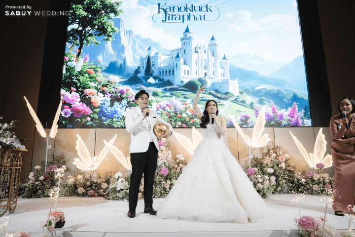  รีวิวงานแต่ง Floral & Fresh ฟีลสวนดอกไม้ พร้อมไฮไลต์ “ตู้คีบตุ๊กตา” สุดน่ารัก @ Chatrium Grand Bangkok