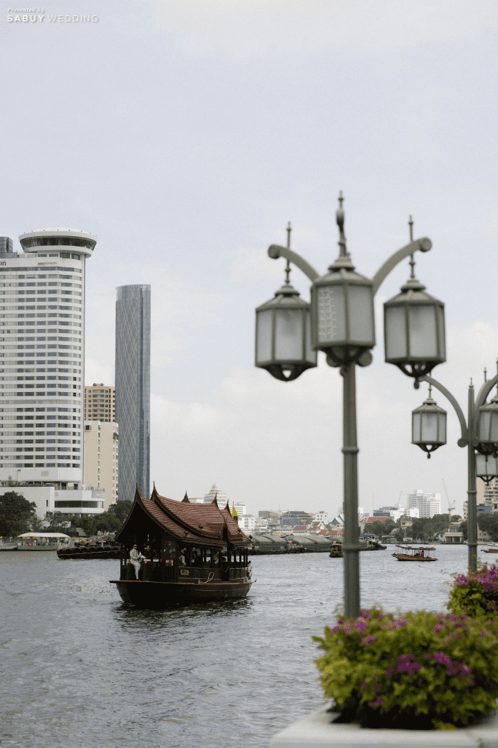  รีวิวงานแต่งธีมสีม่วงสวย Classy กับไอเดีย Gallery ที่แขกชอบมาก @ Mandarin Oriental, Bangkok