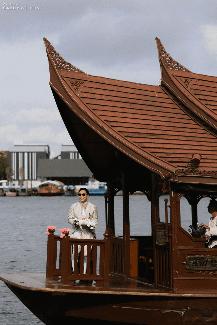  รีวิวงานแต่งธีมสีม่วงสวย Classy กับไอเดีย Gallery ที่แขกชอบมาก @ Mandarin Oriental, Bangkok