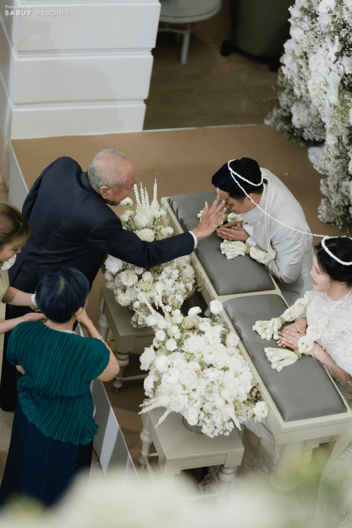  รีวิวงานแต่งธีมสีม่วงสวย Classy กับไอเดีย Gallery ที่แขกชอบมาก @ Mandarin Oriental, Bangkok