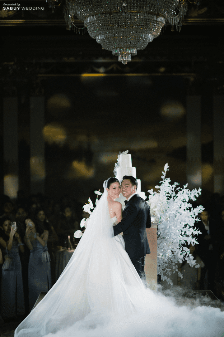  รีวิวงานแต่งธีมสีม่วงสวย Classy กับไอเดีย Gallery ที่แขกชอบมาก @ Mandarin Oriental, Bangkok