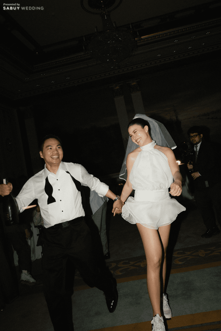  รีวิวงานแต่งธีมสีม่วงสวย Classy กับไอเดีย Gallery ที่แขกชอบมาก @ Mandarin Oriental, Bangkok