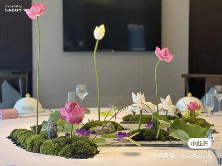  'แต่งงานธีมดอกบัว'  ไอเดียจัดงานที่สวยงามและมีความหมายกว่าที่คิด