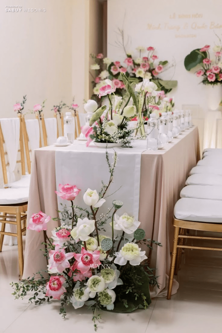  'แต่งงานธีมดอกบัว'  ไอเดียจัดงานที่สวยงามและมีความหมายกว่าที่คิด