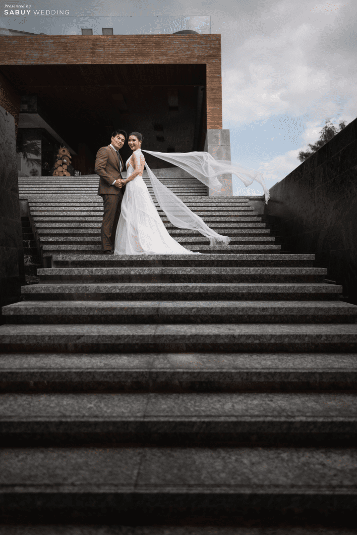  รีวิวงานแต่งริมทะเลโทน Tropical สดใส พร้อมวิวพระอาทิตย์ตกดินสุดโรแมนติก @ MASON PATTAYA