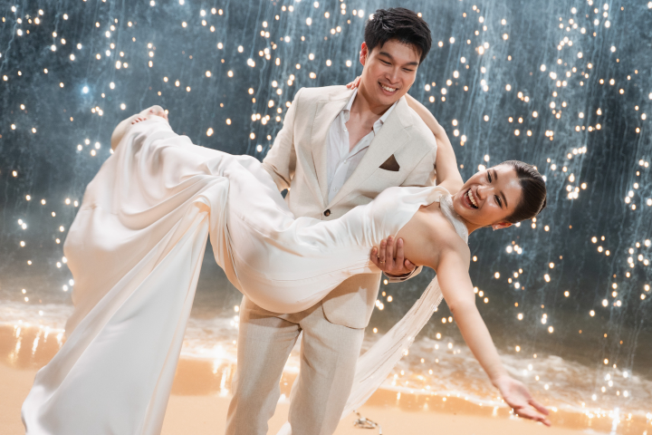  รีวิวงานแต่งริมทะเลโทน Tropical สดใส พร้อมวิวพระอาทิตย์ตกดินสุดโรแมนติก @ MASON PATTAYA