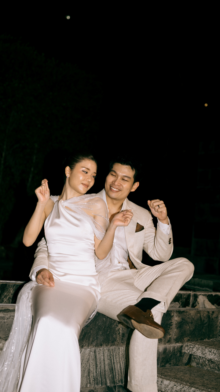  รีวิวงานแต่งริมทะเลโทน Tropical สดใส พร้อมวิวพระอาทิตย์ตกดินสุดโรแมนติก @ MASON PATTAYA