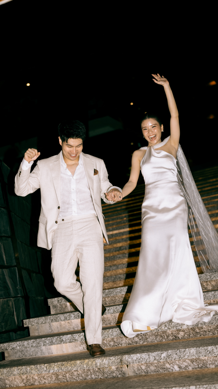  รีวิวงานแต่งริมทะเลโทน Tropical สดใส พร้อมวิวพระอาทิตย์ตกดินสุดโรแมนติก @ MASON PATTAYA