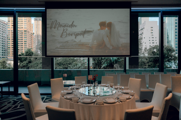  รีวิวงานแต่งวิวสวนใจกลางเมืองโทน Rose Gold จัดเต็มเกมสนุก ฟีลกู๊ดตลอดงาน @ Bliston Suwan Park View Hotel & Serviced Residence