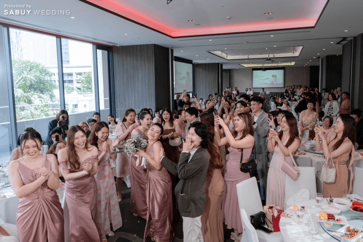  รีวิวงานแต่งวิวสวนใจกลางเมืองโทน Rose Gold จัดเต็มเกมสนุก ฟีลกู๊ดตลอดงาน @ Bliston Suwan Park View Hotel & Serviced Residence