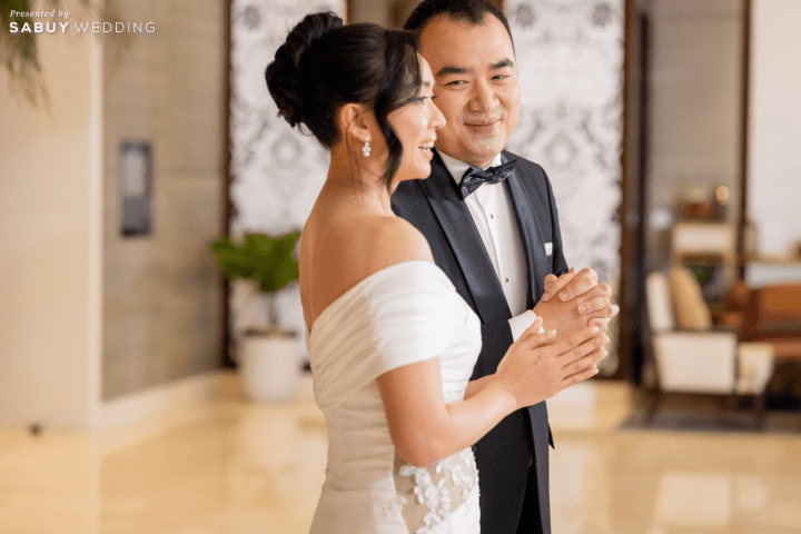  รีวิวงานแต่งไอเดียเก๋ จัดเลี้ยงแบบ Standing Buffet พร้อมมี Live Painting เซอร์ไพรส์แขก @ The St. Regis Bangkok