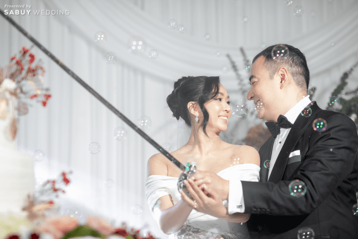  รีวิวงานแต่งไอเดียเก๋ จัดเลี้ยงแบบ Standing Buffet พร้อมมี Live Painting เซอร์ไพรส์แขก @ The St. Regis Bangkok