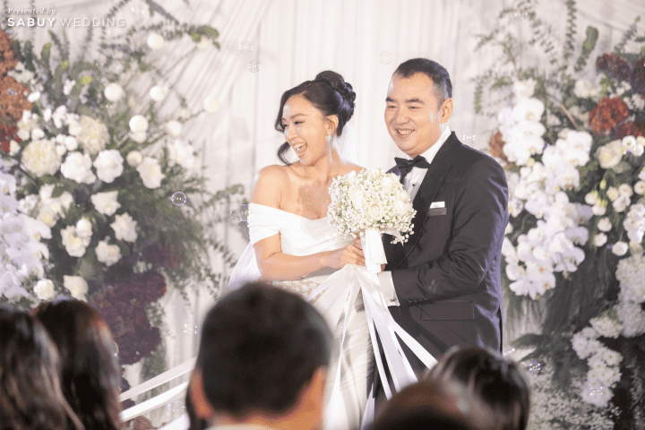  รีวิวงานแต่งไอเดียเก๋ จัดเลี้ยงแบบ Standing Buffet พร้อมมี Live Painting เซอร์ไพรส์แขก @ The St. Regis Bangkok