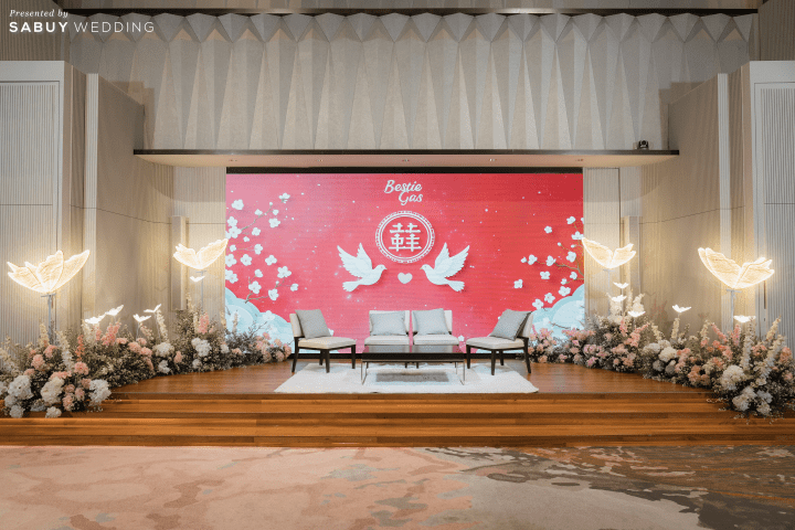 รีวิวงานแต่งธีมสวนดอกไม้ จัดเต็ม Graphic จอ LED 7 ซีน! @ Le Meridien Bangkok