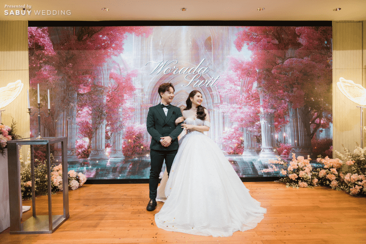 รีวิวงานแต่งธีมสวนดอกไม้ จัดเต็ม Graphic จอ LED 7 ซีน! @ Le Meridien Bangkok