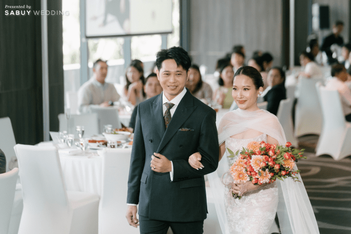 รีวิวงานแต่งฟีลสวนแต่ไม่ร้อน พร้อมชุดเจ้าสาวที่เปลี่ยนได้หลายลุค @ Bliston Suwan Park View Hotel & Serviced Residence