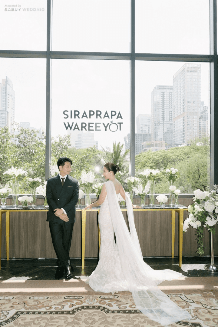 รีวิวงานแต่งฟีลสวนแต่ไม่ร้อน พร้อมชุดเจ้าสาวที่เปลี่ยนได้หลายลุค @ Bliston Suwan Park View Hotel & Serviced Residence